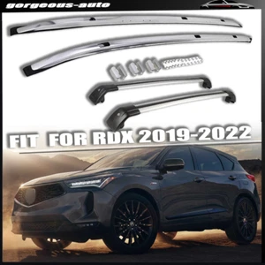 4Pcs Fits for Acura RDX 2019 2020 2021 2022 Roof Rail Racks Cross Bar Crossbar - Bild 1 von 9