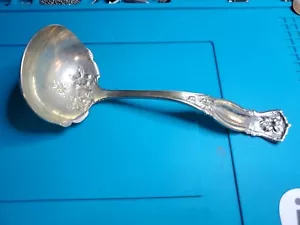 Antique 1905 - 1912 VIOLET Fancy Flower Art Nouveau Gravy Ladle Wm A Rogers - Bild 1 von 10