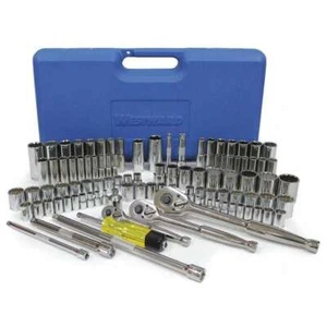 Westward 33Hd77 1/4 In 3/8 In 1/2 In Drive Socket Wrench Set Metric Sae - Picture 1 of 1
