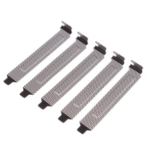5Pcs PCI Slot Cover Dust Filter Blanking Board Fan Dust Filter For PC Case - Photo 1/12