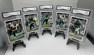 2023 Donruss Eagles Jalen Hurts AJ Brown DeVonta Smith Kelce & Swift 5 Card Set - Picture 1 of 7