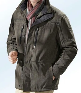 REDPOINT Herren Winter-Parka Jacke braun warmwattiert Größe 54 NEU HA129a - Bild 1 von 1