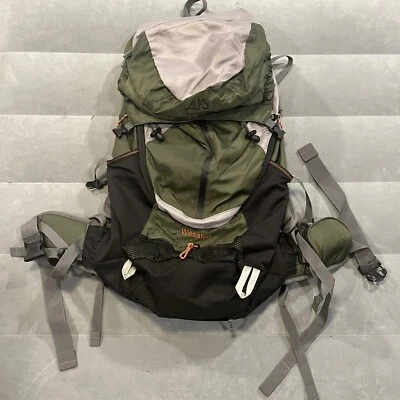 Mochila Alpes Montañismo Verde Wasatch 55Litter Marco de Aluminio Senderismo Usada en Excelente Condición Foto 1 de 4
