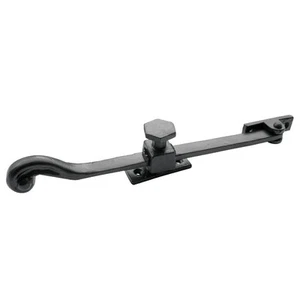 Solid Screw Down Window Stay Black Antique Cast Iron Window Furniture - Picture 1 of 1