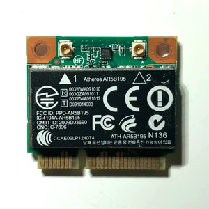 Atheros AR5B195 Wireless combo WIFI/bluetooth MINI PCI-E 802.11 b/g/n 150Mbps - Afbeelding 1 van 2