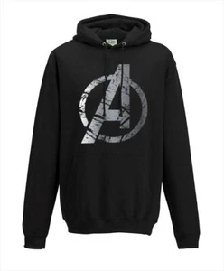 Marvel Avengers Assemble, Infinity war, sudadera con capucha con logotipo desgastado inspirado en Ultron - Imagen 1 de 1
