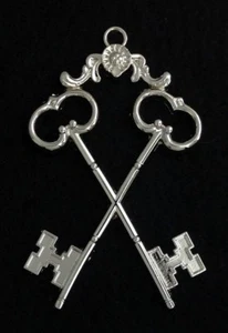 Masonic Treasurer - Silver Collar Jewel (FBLJ-5S) - Picture 1 of 1