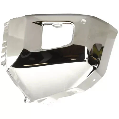 New Front Left Driver Side Bumper End Steel Chrome Fits 2014-2021 Toyota Tundra - Image 1 of 1