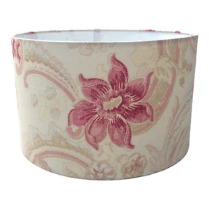 Lámpara de tela barroca Laura Ashley frambuesa - Imagen 1 de 2