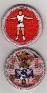 Personal Fitness Merit Badge, Type K, "BSA 2010" Back (2010-12), Mint! - Picture 1 of 1