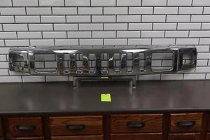 03-07 Hummer H2 Front Upper Bumper Grille Chrome *Damaged* - Picture 1 of 20