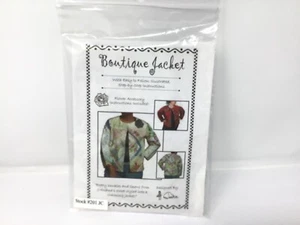 Boutique Jacket Pattern by Jackie Clark from Hankies & Linens - Picture 1 of 3