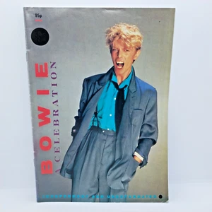 David Bowie A Celebration UK Magazine 1983 Vintage - Picture 1 of 8