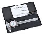 Rial Tools 04 Inch By 0.001 Inch Precision Dial Caliper Stainless Steel In Fitte