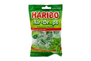 8x bags Haribo Air-Drops (Bronchiol) gummy candy 🍬 TRACKED SHIPPING ✈ - Picture 1 of 3