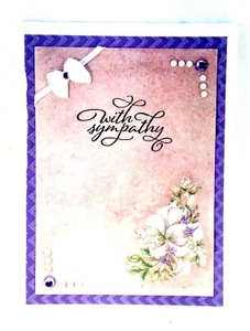 OFFERTA con Biglietto Auguri Simpatia - ARCO e FIORE - Fatto a Mano 5x7 Base Bianca - Foto 1 di 2