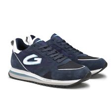 Sneakers Alberto Guardiani WEN009811 Camoscio e tessuto blu e bianco