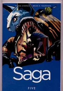 Saga Trade Taschenbuch Band 5 Sammlungen #25-30 Fiona Staples und Brian K Vaughan NEU - Bild 1 von 2