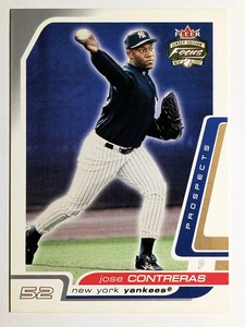 2003 Fleer Focus JE #180 Jose Contreras HP RC - Picture 1 of 2