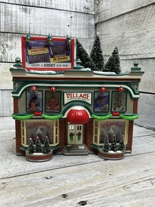 De colección 1997 Dept 56 Snow Village Hershey's Chocolate Shop ASIS Navidad #54913 Caja - Imagen 1 de 24