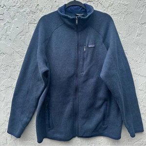 Patagonia Better Sweater Herren XXL Fleecejacke Blau Full Zip - Bild 1 von 9