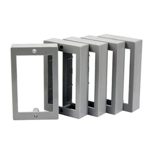 NEW 5-Pack 1-Gang 3/4 in. Electrical Receptacle Box Extension Rings - Durable - Picture 1 of 1