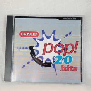 POP! - 20 Hits - Music CD - Erasure - 1992-11-24 - Sire / Reprise - Disc VG - Imagen 1 de 14