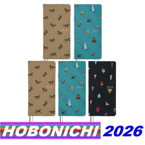 HOBONICHI TECHO 2026 fiocco e cravatta settimane e settimane MEGA carta poliestere GIAPPONE NUOVO - Foto 1 di 83
