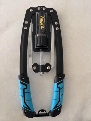 Entrenador de fuerza de brazo compacto 22-440 lb - Ejercitador hidráulico seguro y efectivo Foto 1 de 4