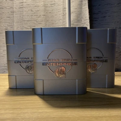 Star Trek Enterprise Complete Series Seasons 1,2,3,4 In Collectable Cases Foto 1 de 4