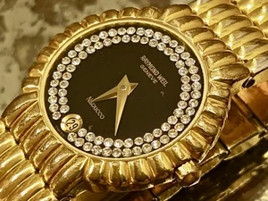 ✅ RAYMOND WIL Nabucco Chapado en Oro 18K - Reloj SUIZO Damas - Cuarzo - RARO ✅ - Imagen 1 de 11