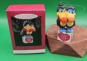 Vintage Hallmark Tou Can Love 1994 Tukane Vögel Andenken Weihnachtsschmuck  - Bild 1 von 5