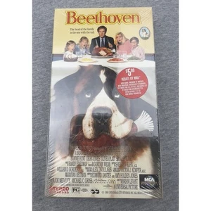Beethoven (VHS, 1992) Factory Sealed Brand New!!! MCA Watermark!!! - Imagen 1 de 4