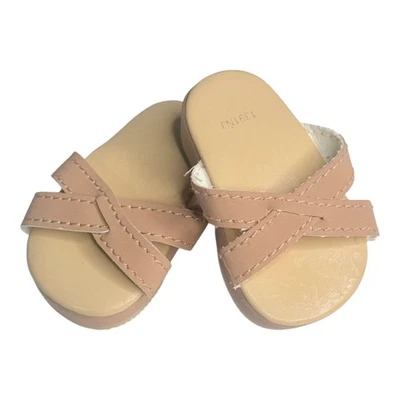 American Girl Doll Julie Shoes Sandals 1st Ed Meet Outfit Accessories Slip Ons - Image 1 of 4