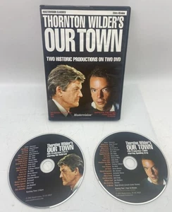 ⭐ Thornton Wilder's Our Town Two Historic Productions on Two DVD Mastervision ⭐ - Picture 1 of 3