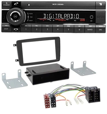Kienzle Bluetooth MP3 USB DAB Autoradio für Mercedes C-Klasse CLK Vito Viano - Bild 1 von 4