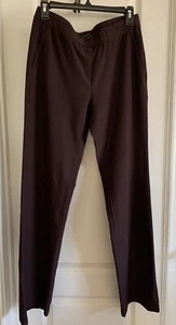 Vintage Talbots Petite Sz 4 Brown Made Of Italian Fabric Pants Linen Blend - Picture 1 of 10