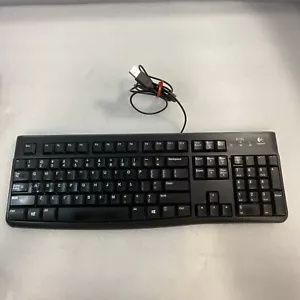 Logitech K120 Teclado USB con Cable Negro Electrónica Reciclado - Imagen 1 de 13
