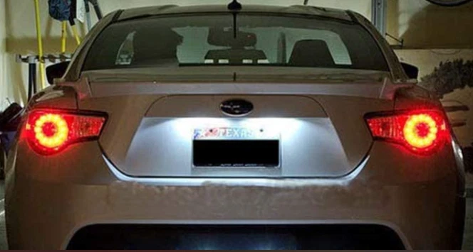 Kit de bombilla LED de matrícula blanca para 2013-2016 Scion FR-S (par) Foto 1 de 1