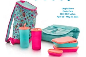 Tupperware Utopic Shore Picnic Pack - Beach, park, and more - New - Picture 1 of 1