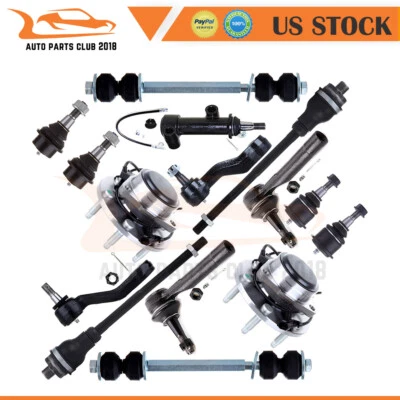 Front Tie Rod End Wheel Bearning Hub For 00-06 GMC Yukon 00-06 GMC Yukon XL 1500 - Image 1 of 4