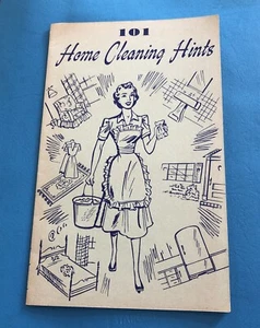 Vtg 101 Cleaning Hints Reprint Good Reading Rack Services Ford Motor - Picture 1 of 7