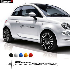 1X Car Door Side Decor Decal Graphic Sticker for Fiat Abarth 500 LIMITED EDITION