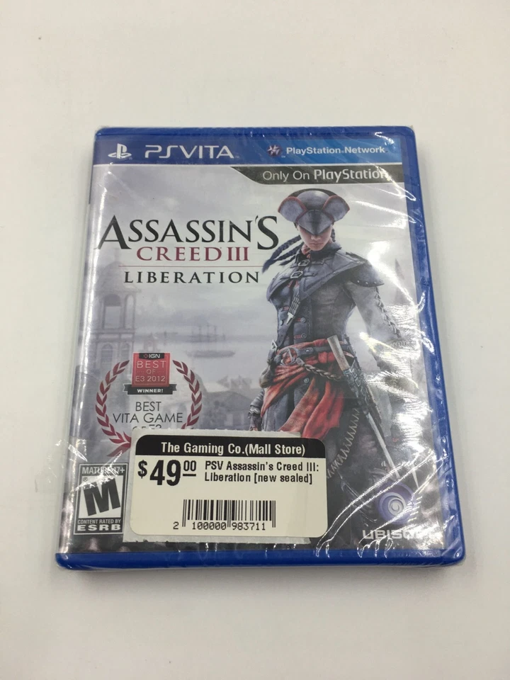PS Vita - Assassin's Creed III Liberation - Precintado Foto 1 de 1