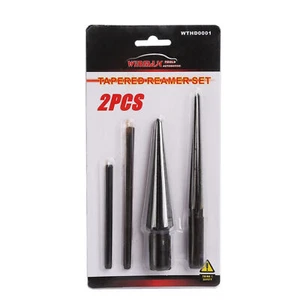 Tapered Reamer Reaming Set Conical End Pins Ream 5/32" 7/8" Mill Tool 2Pc US - Foto 1 di 5