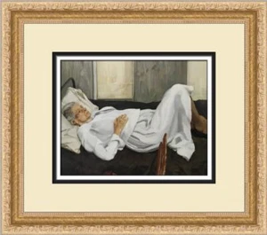 Lucian Freud The Painter's Mother Custom Framed Print - Picture 1 of 2