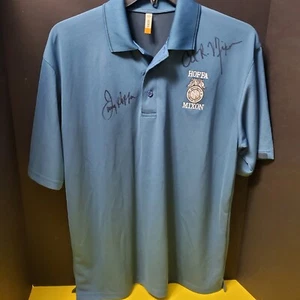 James P. Hoffa & Albert R. Mixon Teamsters SIGNED Polo Shirt - Picture 1 of 4