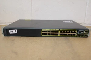 Cisco Catalyst 2960S Series WS-C2960S 24-portowy przełącznik gig + 4 porty X 1G SFP - Zdjęcie 1 z 3