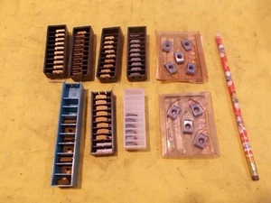 MIXED LOT of 67 NEW INGERSOLL CARBIDE INSERTS indexable mill tool bit milling - Picture 1 of 3