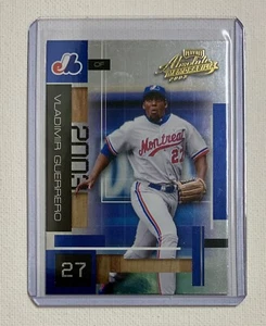 Vladimir Guerrero #27 Montreal Expos 2003 Playoff Absolute Memorabilia MLB #89 - Picture 1 of 2